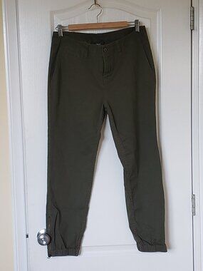 Roots Women's pants with zipper and elastic at ankles